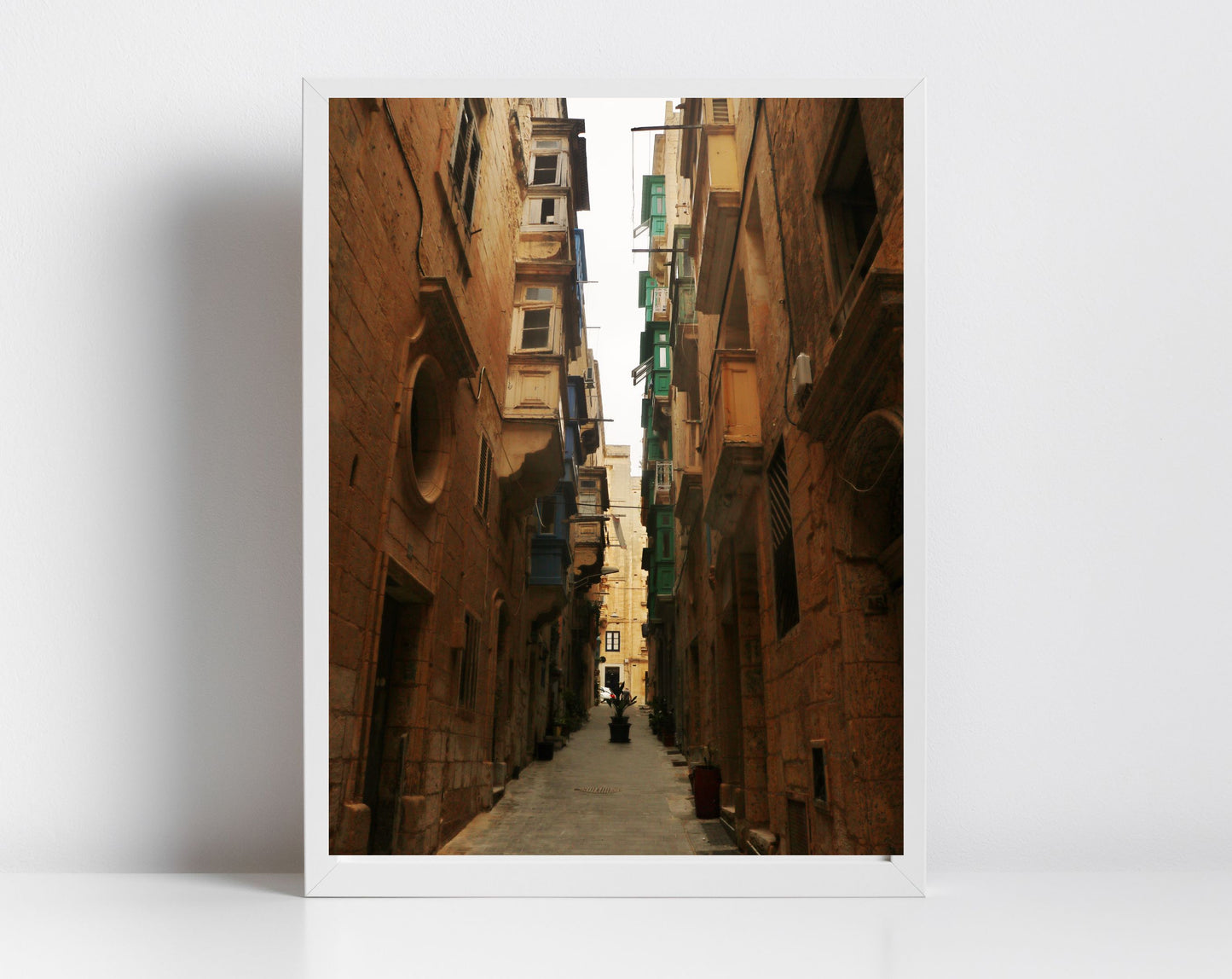 Valletta Malta Alleyway Print Fine Art Travel Photography