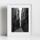 Valletta Malta Alleyway Black And White Print Fine Art Travel Photography (Copy)