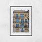 Balcony Print Valletta Malta Fine Art Travel Photography Blue Wall Art