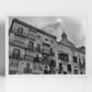 Balcony Print Valletta Malta Fine Art Travel Black And White Photography Blue Wall Art (Copy)