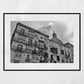 Balcony Print Valletta Malta Fine Art Travel Black And White Photography Blue Wall Art (Copy)