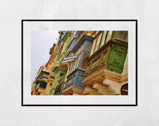 Valletta Malta Print Fine Art Travel Photography Baroque Architecture Picture