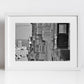 Valletta Malta Black And White Print Travel Photography