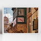 Delia Wall Art Valletta Malta Print Typography Poster Street Photography