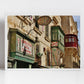 Delia Wall Art Valletta Malta Print Typography Poster Street Photography