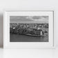 Birgu Malta Black And White Photography Print
