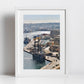 Malta Grand Harbour Photography Sailboat Print