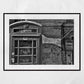 Valletta Malta Black And White Print Telephone Box Fine Art Travel Photography