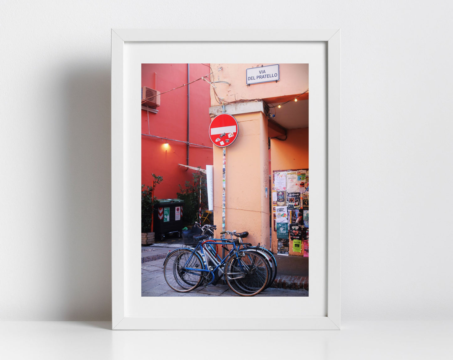 Via Del Pratello Bologna Photography Print