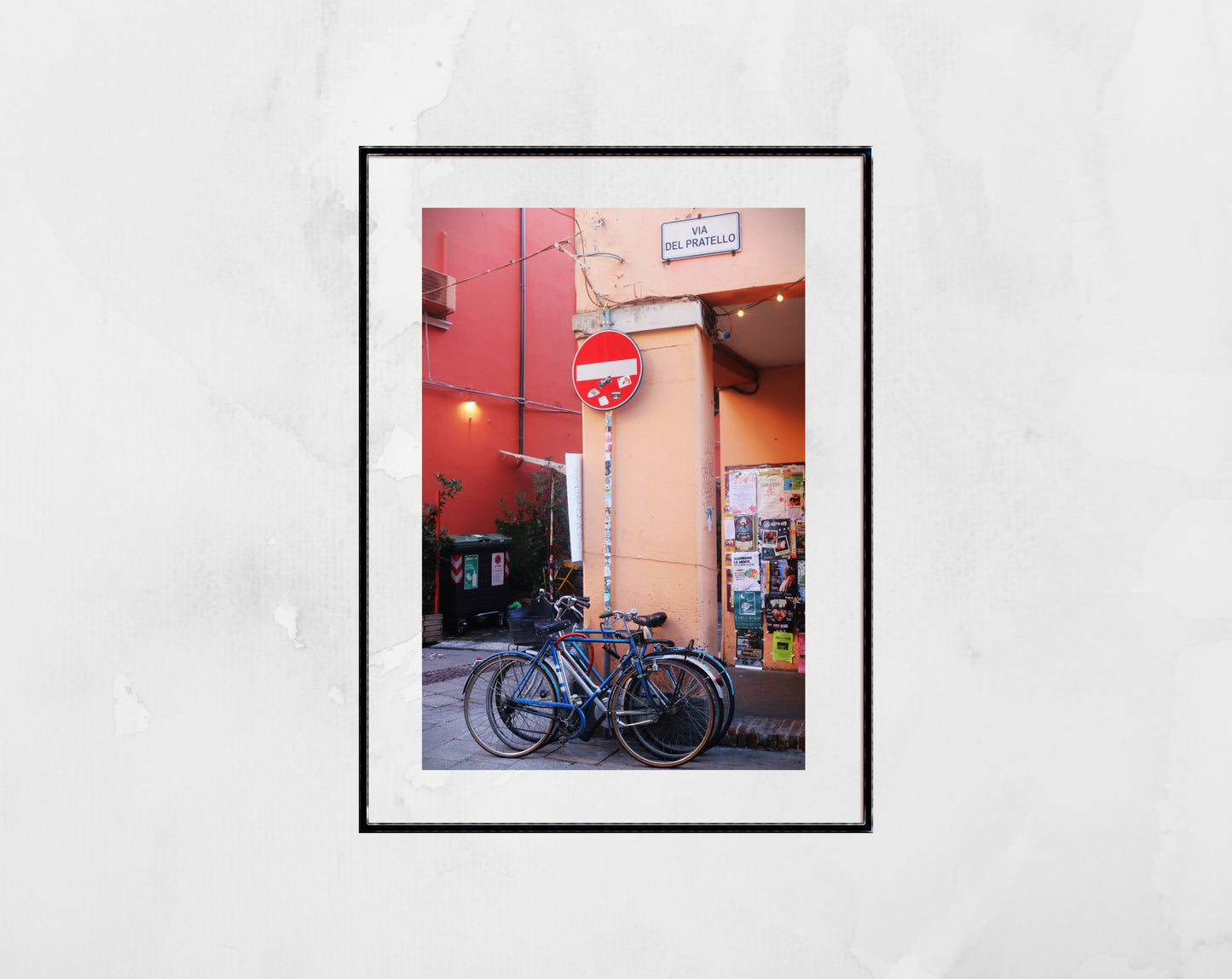 Via Del Pratello Bologna Photography Print