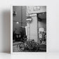 Via Del Pratello Bologna Black And White Photography Print