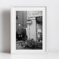Via Del Pratello Bologna Black And White Photography Print