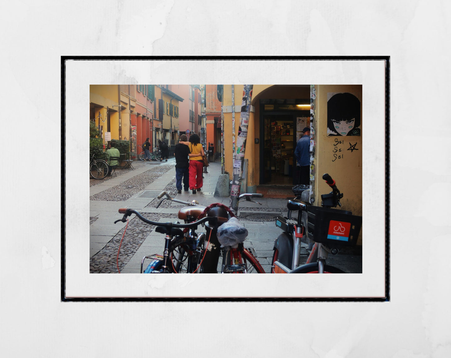 Via Del Pratello Bologna Street Photography Print