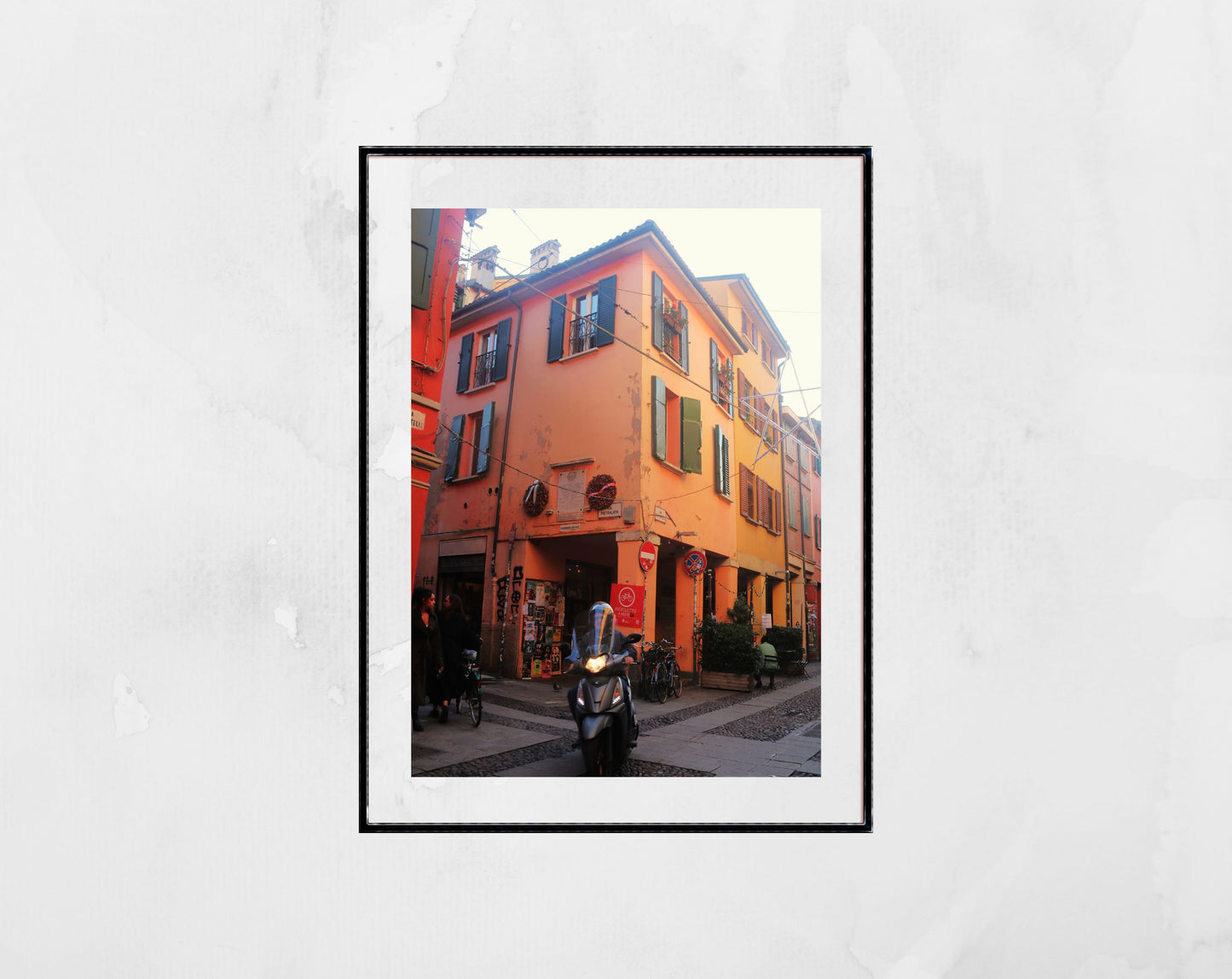 Via Del Pratello Bologna Photography Print Italy Wall Art