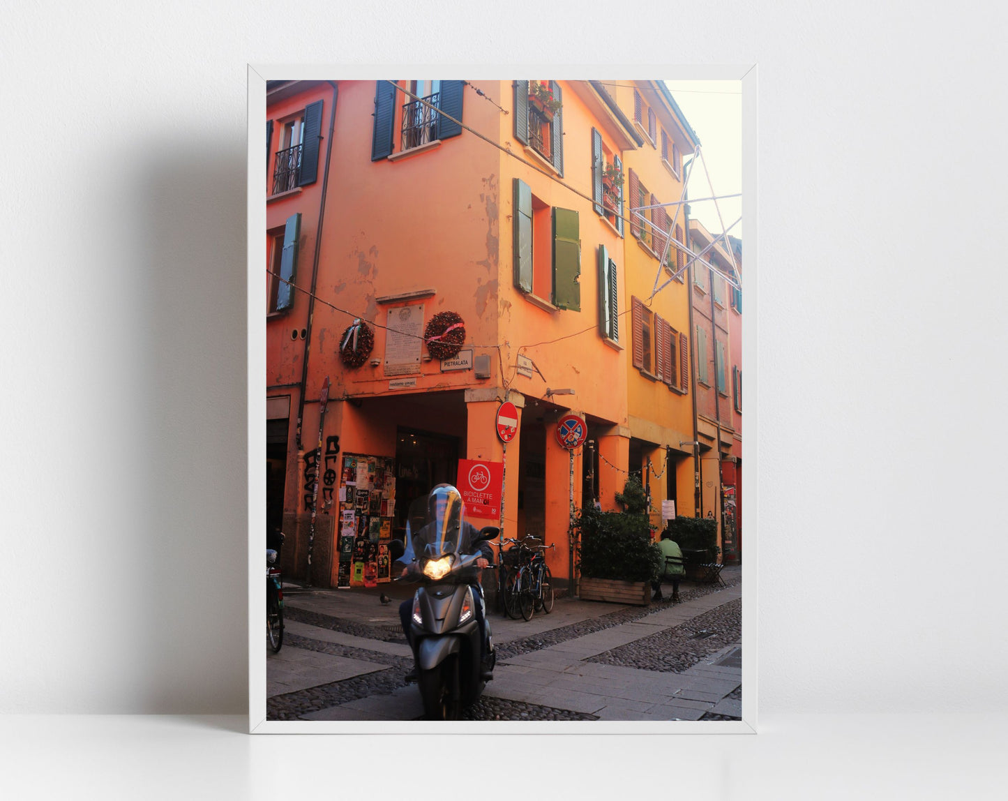 Via Del Pratello Bologna Photography Print Italy Wall Art