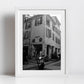 Via Del Pratello Bologna Black And White Photography Print Italy Wall Art