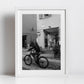 Bologna Via Del Pratello Black And White Photography Print