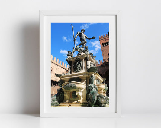 Fountain of Neptune Bologna Photography Print