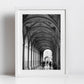 Bologna Black And White Photography Print Palazzo della Banca d'Italia on Via Farini Wall Art