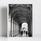 Bologna Black And White Photography Print Palazzo della Banca d'Italia on Via Farini Wall Art