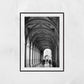 Bologna Black And White Photography Print Palazzo della Banca d'Italia on Via Farini Wall Art