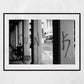 Punk Poster Bologna Italy Street Black And White Photography Print