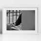 Street Fine Art Black And White Photography Bologna Italy Print