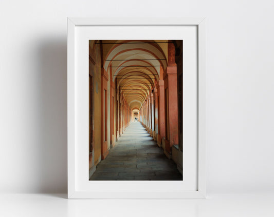 Portico di San Luca Bologna Italy Photography Print