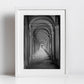Portico di San Luca Bologna Italy Black And White Photography Print