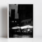 Bologna Italy Fine Art Black And White Photography Restaurant Print