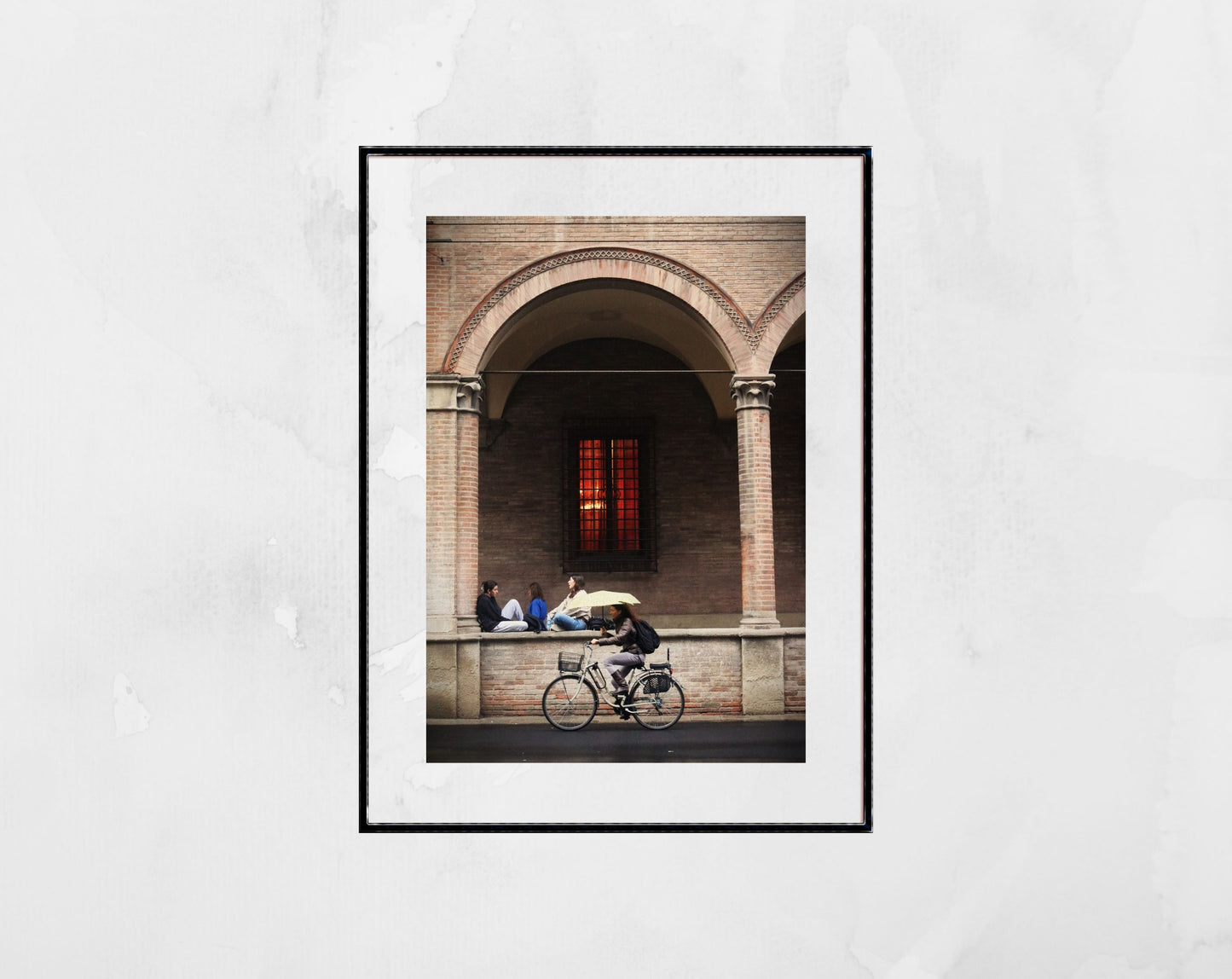 Bologna Street Photography Via Zamboni Print