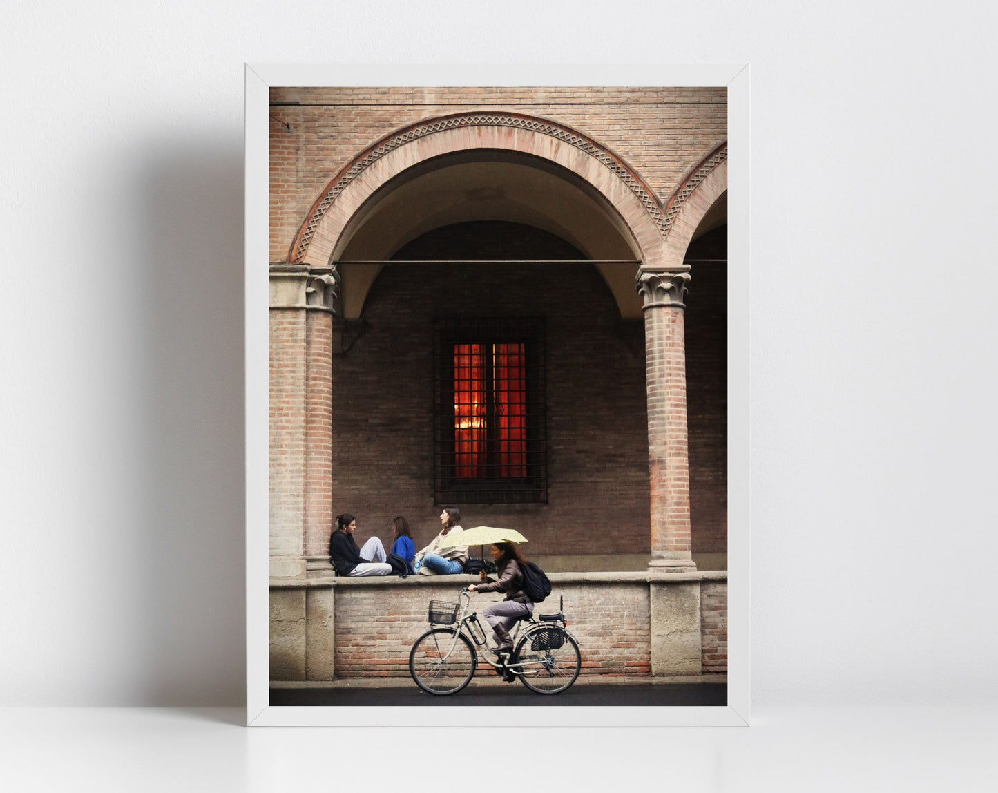Bologna Street Photography Via Zamboni Print