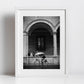 Bologna Street Black And White Photography Via Zamboni Print