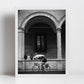 Bologna Street Black And White Photography Via Zamboni Print