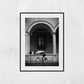 Bologna Street Black And White Photography Via Zamboni Print