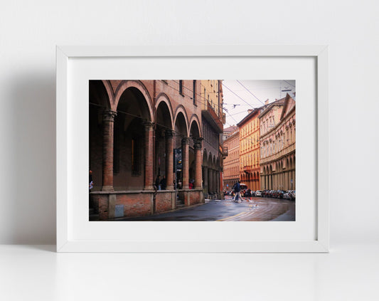 Via Zamboni Bologna Italy Photography Print