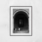 Via Zamboni Bologna Fine Art Street Black And White Photography Print