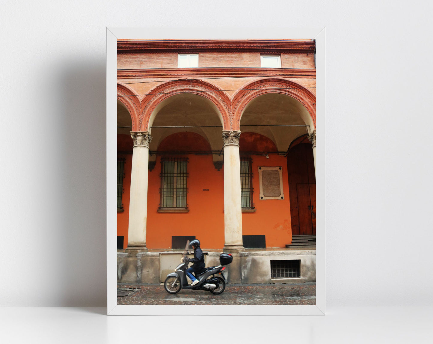 Via Zamboni Bologna Italy Scooter Fine Art Photography Print