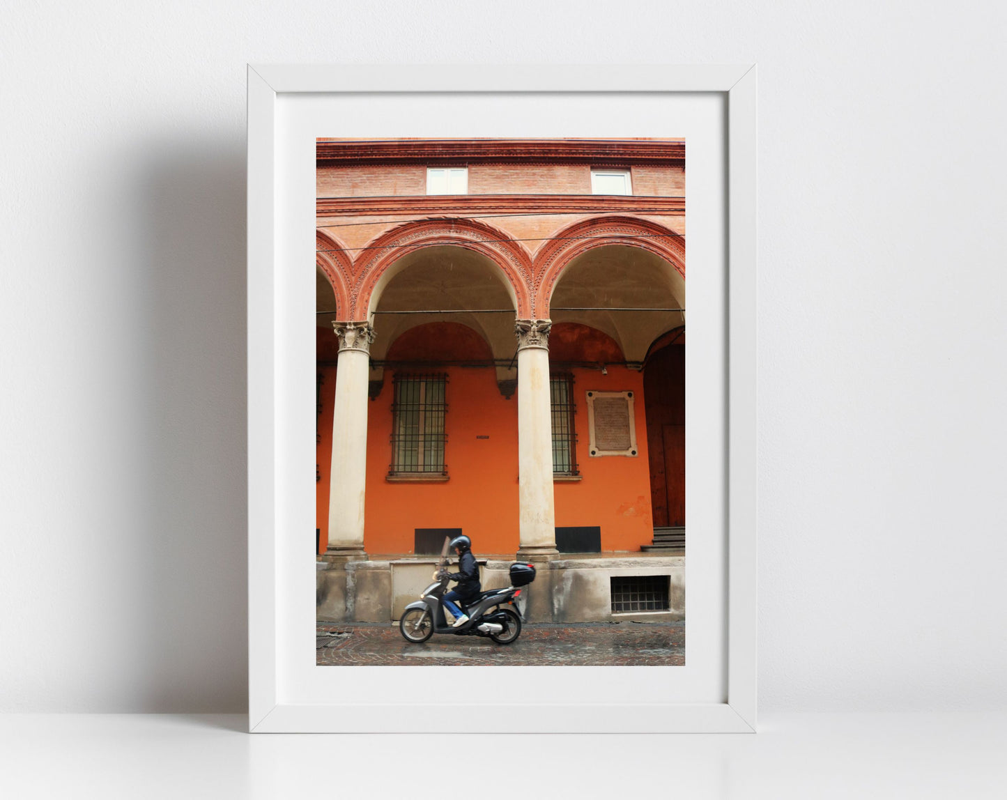 Via Zamboni Bologna Italy Scooter Fine Art Photography Print