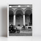 Via Zamboni Bologna Italy Street Fine Art Black And White Photography Print