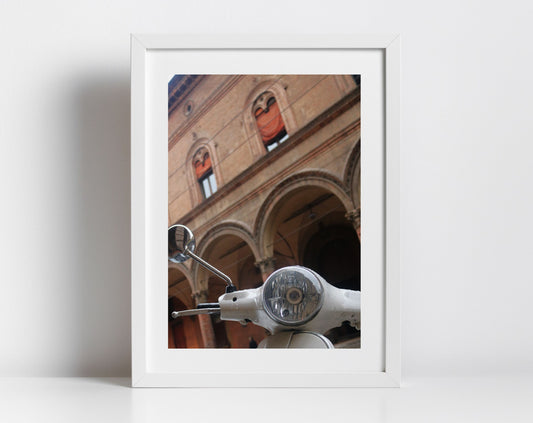 Vespa Bologna Italy Fine Art Photography Print