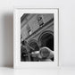 Vespa Bologna Italy Fine Art Black And White Photography Print
