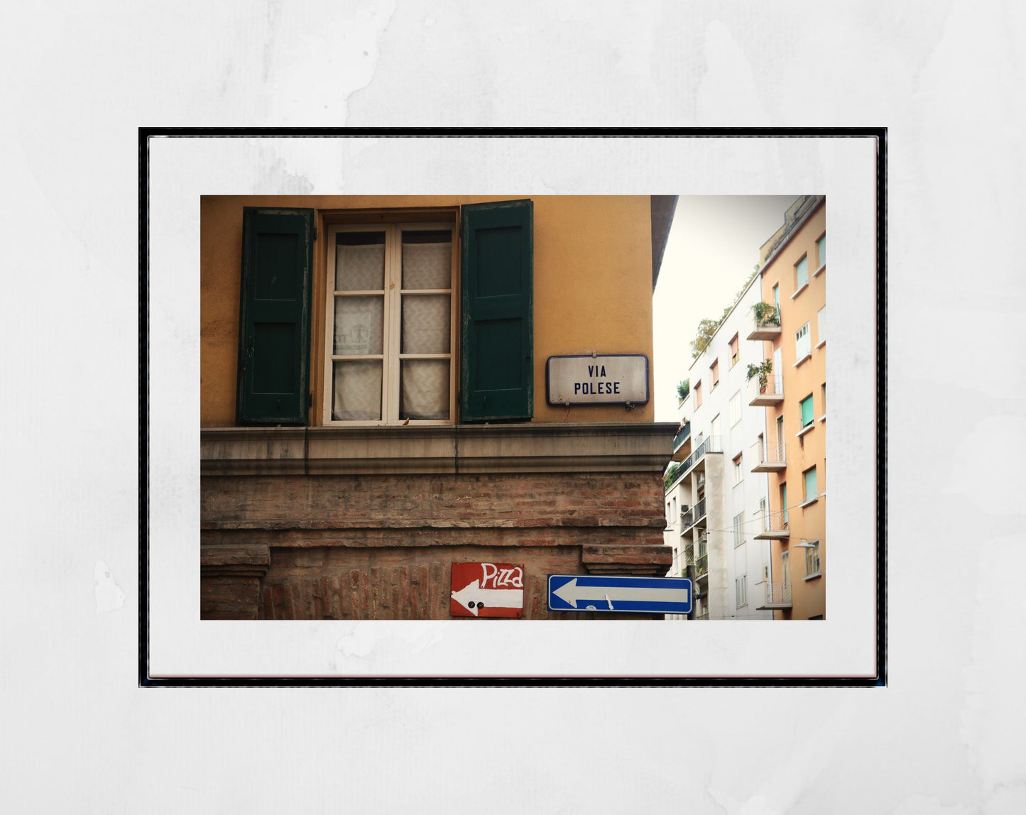 Bologna Italy Pizza Photography Print