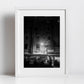 Venice Italy Fine Art Black And White Photography Restaurant Print