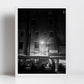 Venice Italy Fine Art Black And White Photography Restaurant Print