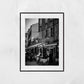 Venice Italy Restaurant Fine Art Black And White Photography Print