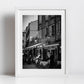 Venice Italy Restaurant Fine Art Black And White Photography Print