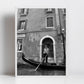 Venice Italy Fine Art Black And White Photography Print