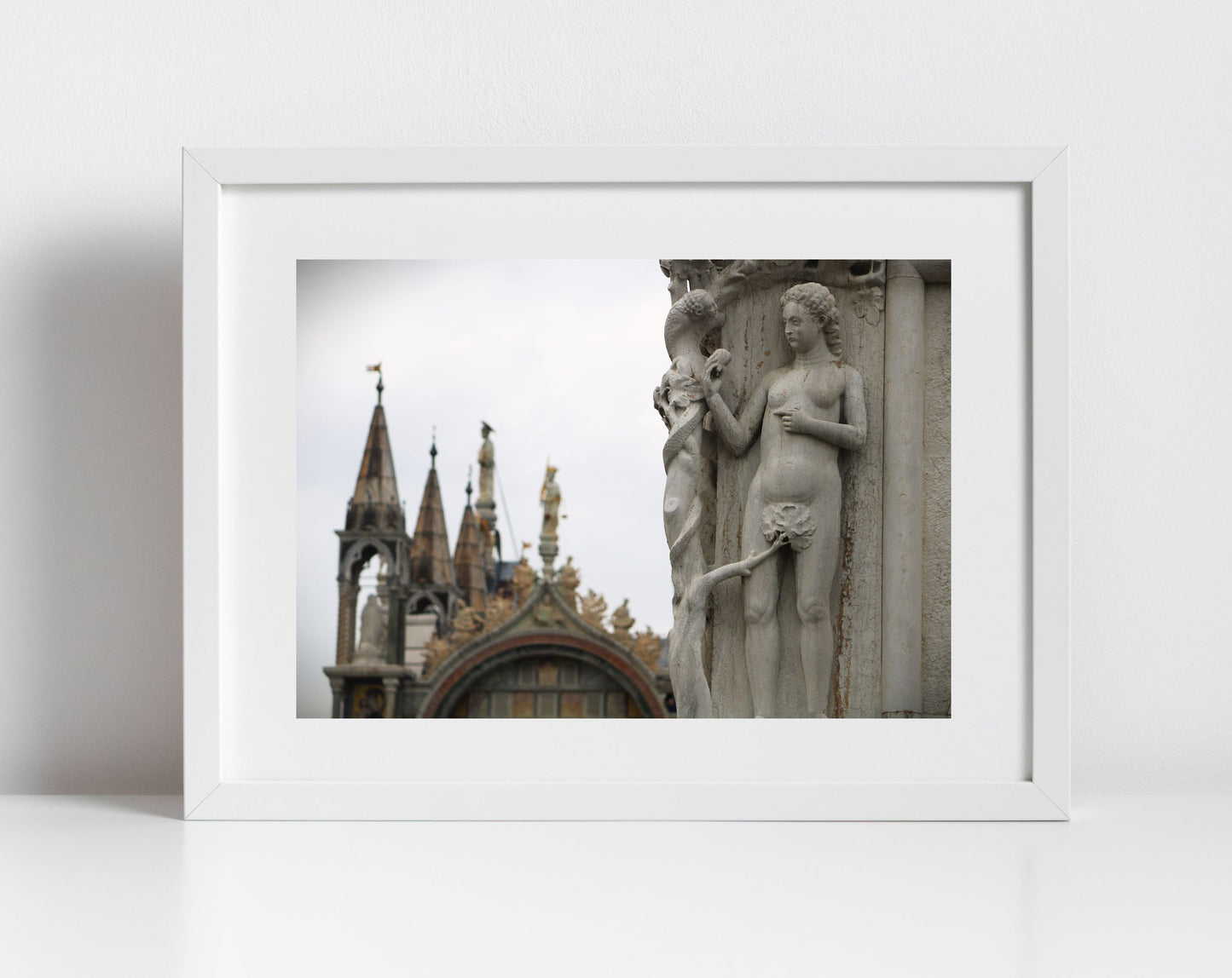 Adam And Eve Doge's Palace Venice Fine Art Photography Print