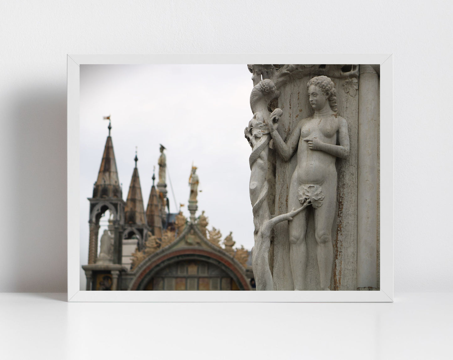 Adam And Eve Doge's Palace Venice Fine Art Photography Print